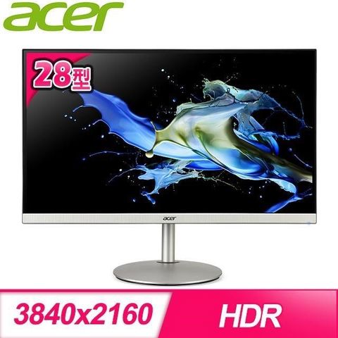 【南紡購物中心】 ACER 宏碁 CBL282K 28型 IPS 4K 廣色域螢幕