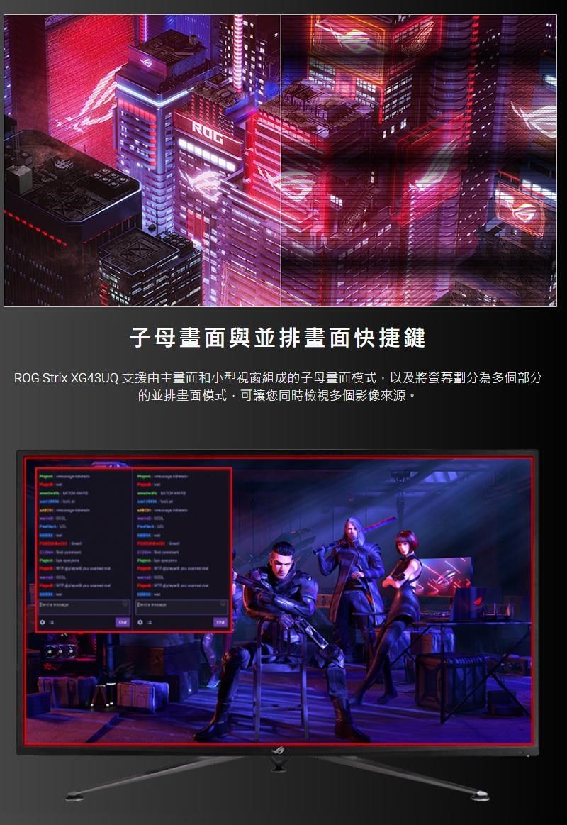 ASUS 華碩ROG Strix XGUQ 型HZ 4K電競螢幕  PChome h購物