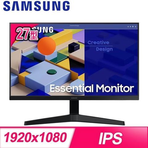 【南紡購物中心】 Samsung 三星 S27C310EAC 27型 IPS 窄邊美型螢幕