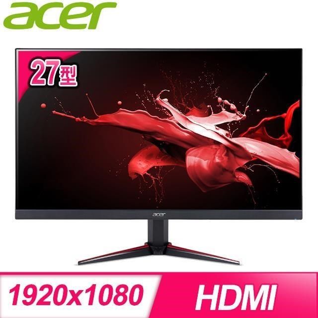 ACER 宏碁 【南紡購物中心】   VG270 E 27型 IPS 100Hz抗閃螢幕