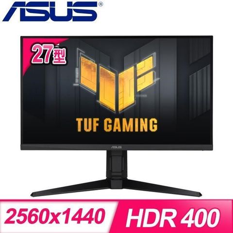 【南紡購物中心】 官網登錄送TUF Gaming M3 GEN II 電競滑鼠(5/27~6/30)ASUS 華碩 TUF Gaming VG27AQL3A 27型 2K 180Hz Fast IPS 電競螢幕