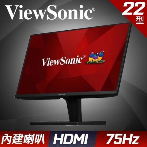 ViewSonic 優派 【南紡購物中心】  VA2215-MH 22型 窄邊框螢幕 (FHD/HDMI/喇叭/VA)