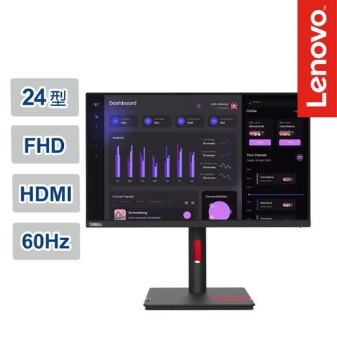 LENOVO 聯想 【南紡購物中心】 FHD螢幕 更新率60Hz