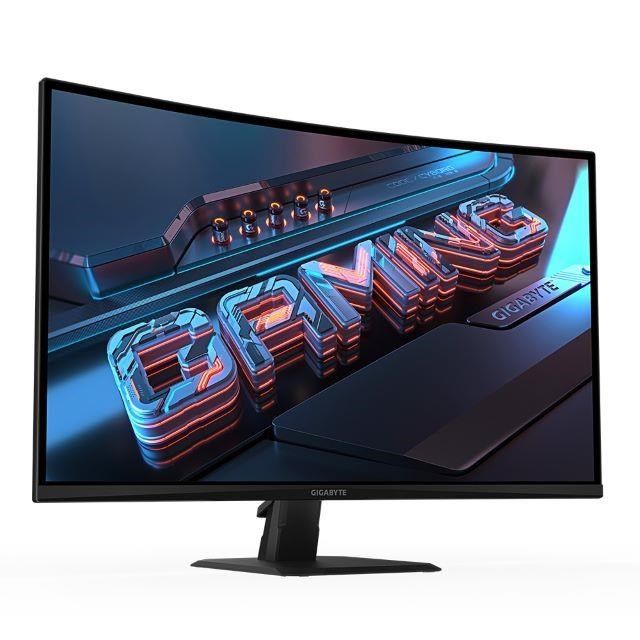 GIGABYTE 技嘉 【南紡購物中心】   GS32QC【31.5吋】曲面螢幕/VA/165Hz/1ms/低藍光.不閃屏