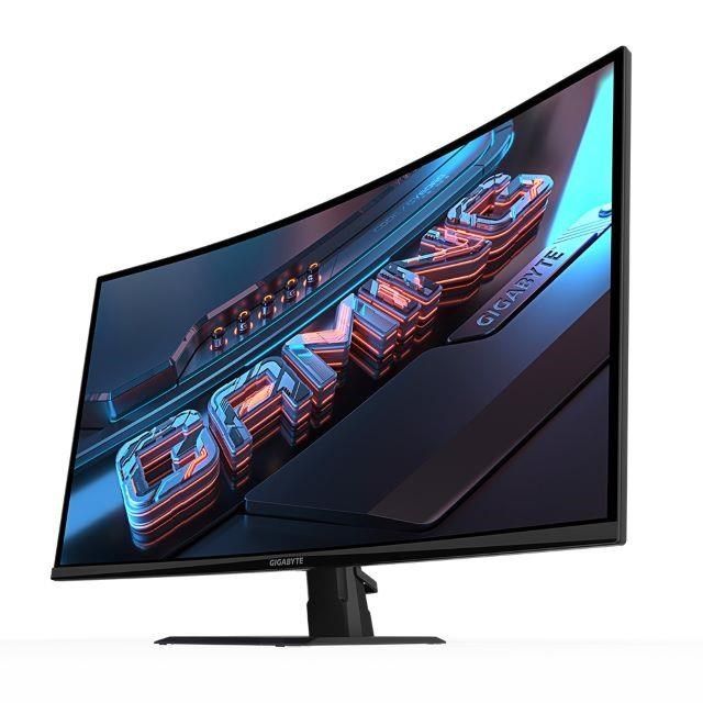 GIGABYTE 技嘉 【南紡購物中心】   GS32QC【31.5吋】曲面螢幕/VA/165Hz/1ms/低藍光.不閃屏