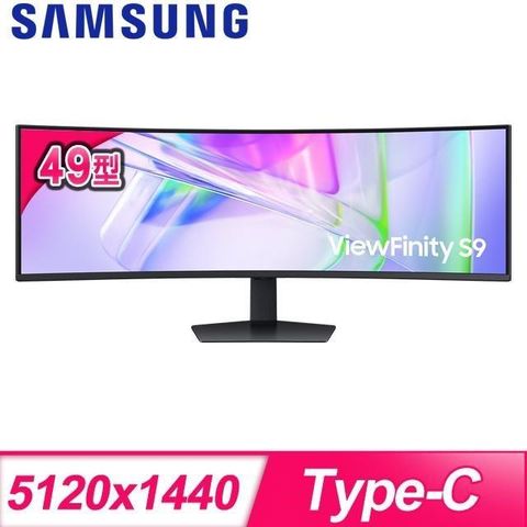 Samsung 三星 【南紡購物中心】   S49C950UAC 49型 5K 1000R 曲面電競螢幕