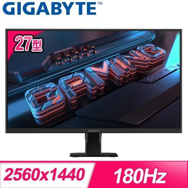 GIGABYTE 技嘉 【南紡購物中心】   GS27QA 27型 180Hz 2K 電競螢幕