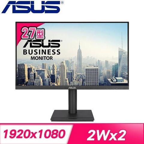 ASUS 華碩 VA27DQFS 27型 IPS 商用螢幕(HDMI/DP)