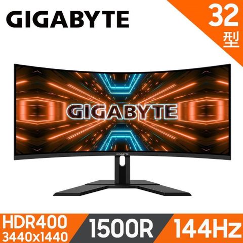 GIGABYTE 技嘉 G34WQC A 34型 曲面電競螢幕顯示器(144Hz/21:9/1ms/VA/HDR/DP)