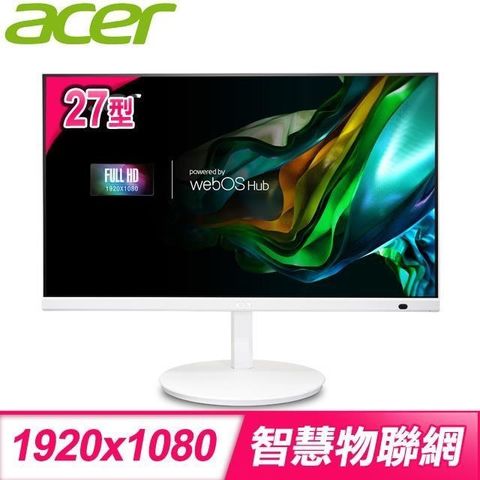 ACER 宏碁 CS272 27型 IPS webOS 無線投影 智慧螢幕