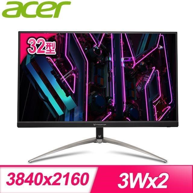 ACER 宏碁 X32Q FS 32型 IPS 4K 144Hz MiniLED電競螢幕