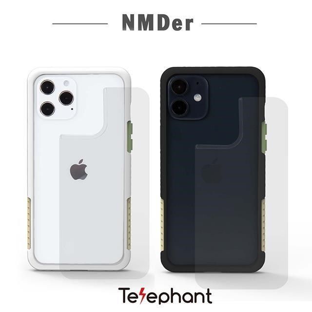 Telephant 太樂芬 【南紡購物中心】  iPhone13 NMDer抗汙防摔手機殼-抹茶拿鐵&nbsp;