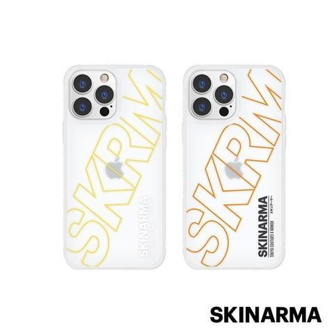 Skinarma 【南紡購物中心】 日本潮牌iPhone 13 Uemuki 大logo抗指紋防摔手機殼