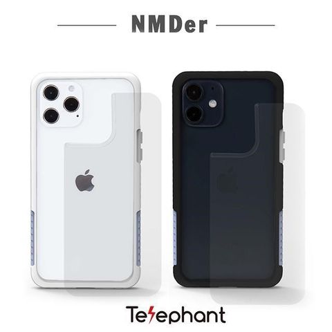 Telephant 太樂芬 【南紡購物中心】  iPhone13 NMDer抗汙防摔手機殼-焦糖奶茶