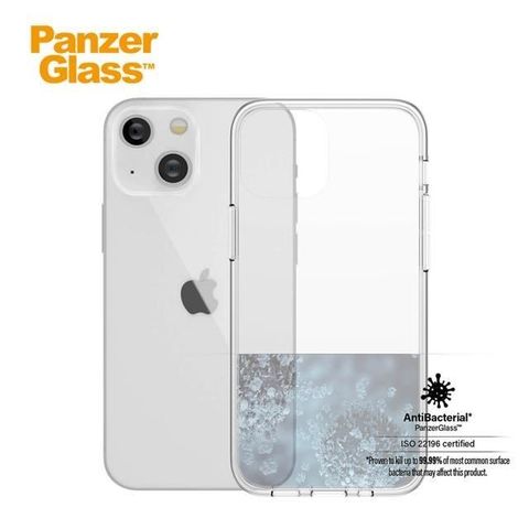 PanzerGlass 【南紡購物中心】 【12/5-12/25 限時買一送一】 iPhone 13 ClearCase 耐衝擊抗菌玻璃防摔手機殼-透明