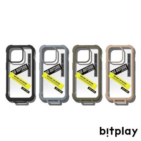 Bitplay 【南紡購物中心】  iPhone 14 / 13 (6.1 吋) Wander Case 隨行殼(貼紙款)