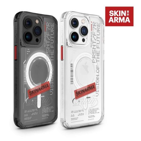 【南紡購物中心】 SKINARMA Orion 未來科技磁吸防摔手機殼 附掛繩環 iPhone 15 / Pro / Pro Max