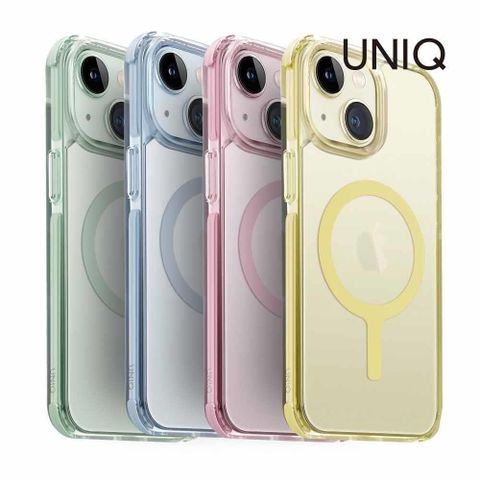 【南紡購物中心】 UNIQ iPhone 15 Plus Combat 四角強化軍規磁吸防摔三料保護殼