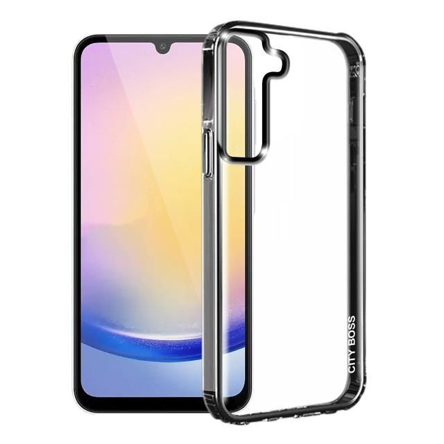  【南紡購物中心】 CITY BOSS for Samsung Galaxy A25 5G 彩盾透明軍規防摔殼