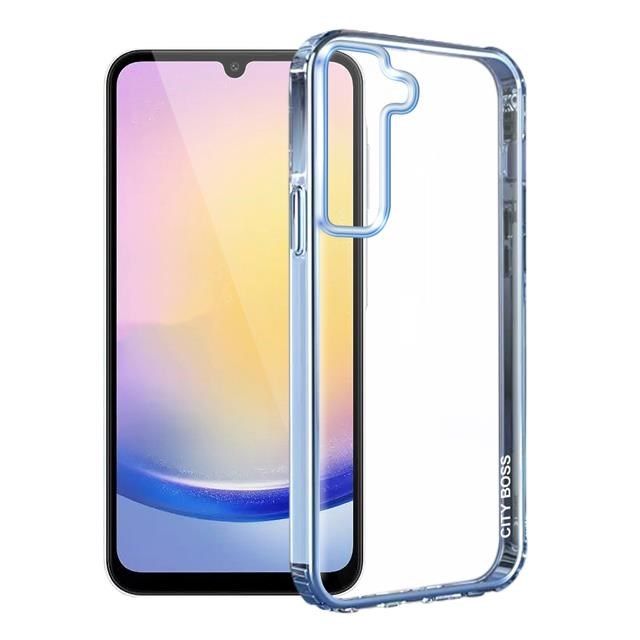  【南紡購物中心】 CITY BOSS for Samsung Galaxy A25 5G 彩盾透明軍規防摔殼