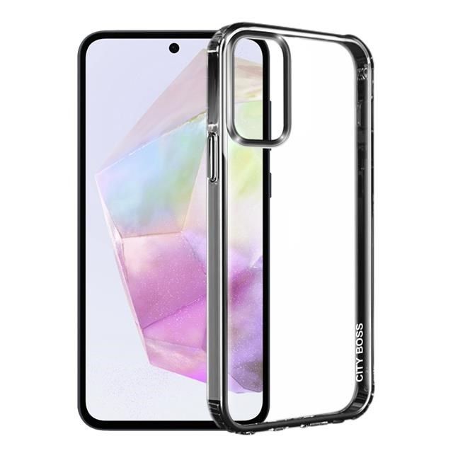  【南紡購物中心】 CITY BOSS  for Samsung Galaxy A35 彩盾透明軍規防摔殼