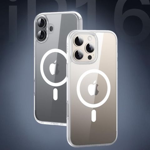 【TOTU】iPhone 16/16Plus/16Pro/16ProMax 磁吸手機防摔保護殼 晶盾