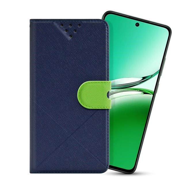 NISDA For OPPO Reno 12F 風格磨砂側翻支架皮套