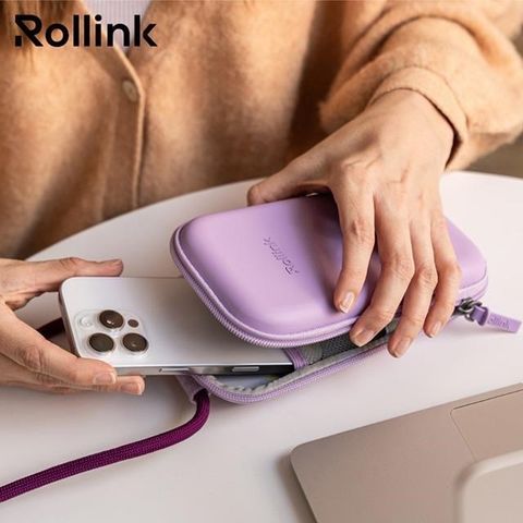 Rollink 掛繩硬殼手機包