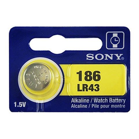 【南紡購物中心】 【SONY】 鈕扣型電池 LR43 (5入)