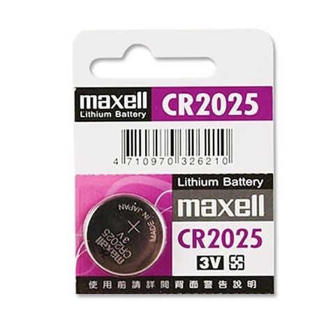【南紡購物中心】 【Maxell】鈕扣型電池CR2025 (5顆裝)