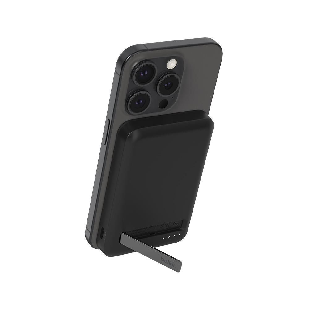 BELKIN BoostCharge Pro Qi2 支架磁吸無線充電行動電源 5000mAh BPD006