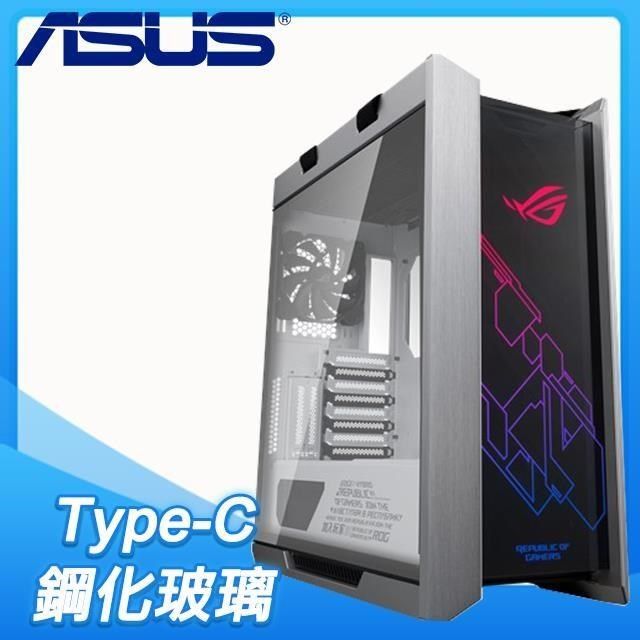 ASUS 華碩【ROG Strix Helios GX601】E-ATX 玻璃透側電腦機殼《白