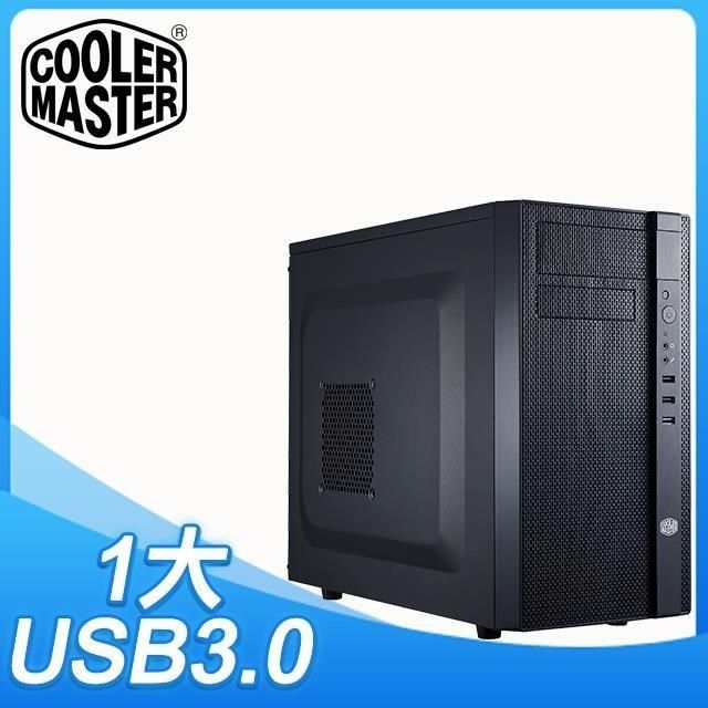 Cooler Master 酷碼 【南紡購物中心】  【N200】Micro-ATX電腦機殼《黑》