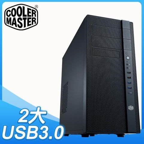 【南紡購物中心】 Cooler Master 酷碼【N400】ATX電腦機殼《黑》
