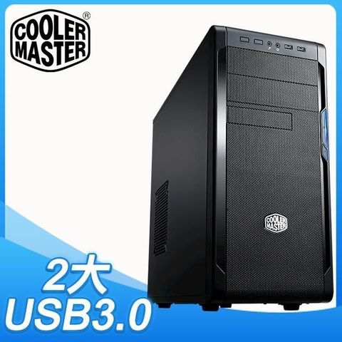 【南紡購物中心】 Cooler Master 酷碼【N300升級版】ATX電腦機殼《黑》