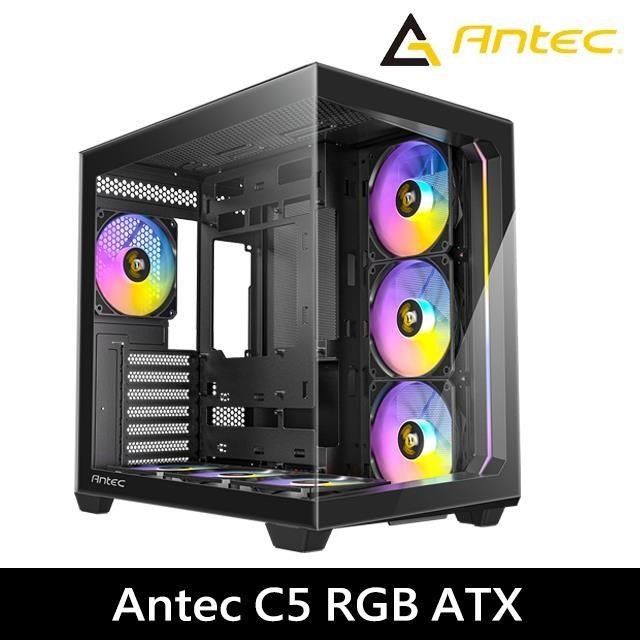 Antec 安鈦克 Antec_安鈦克<br />C5 ARGB(B) ATX 海景房 背插式 電腦機殼