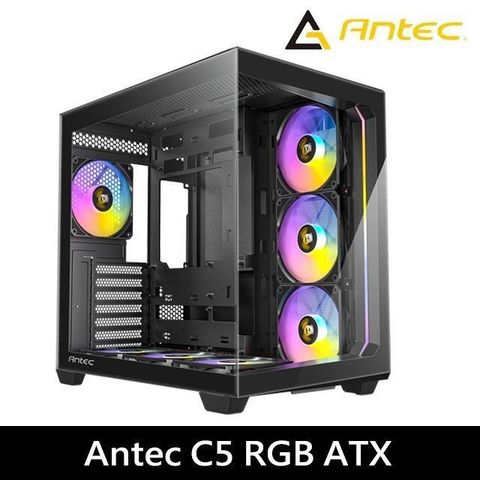 Antec 安鈦克 Antec_安鈦克C5 ARGB(B) ATX 海景房 背插式 電腦機殼