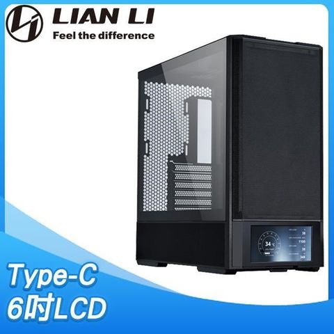 LIAN LI 聯力 【Lancool 207 DIGITAL】玻璃透側 ATX機殼《黑》