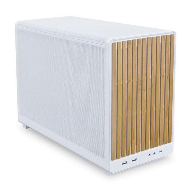 LIAN LI 聯力 A3-MATX-WD 實木白 電腦機殼 M-ATX/Type-C/顯卡415mm