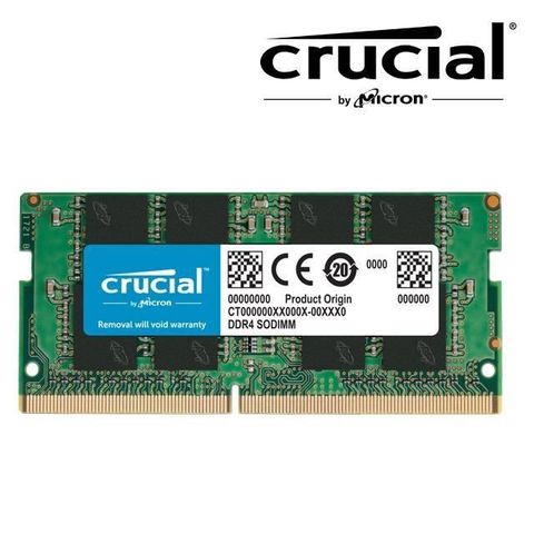 【南紡購物中心】 Micron 美光 Crucial NB DDR4 3200 32G 筆記型記憶體【原生顆粒】