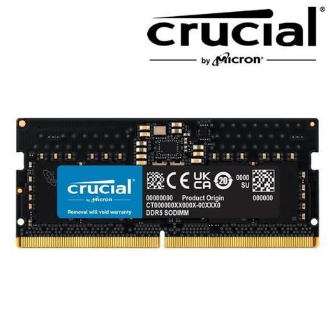 【南紡購物中心】 Micron 美光 Crucial NB DDR5 4800 8G 筆記型記憶體