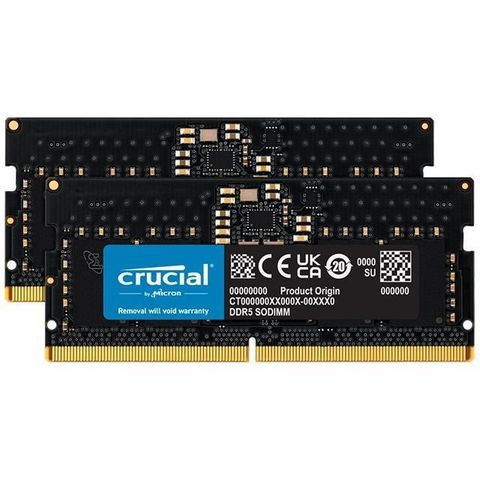 Micron 美光 CRUCIAL DDR5 5600 48GBx2 Sodimm 筆電用記憶體-公司貨