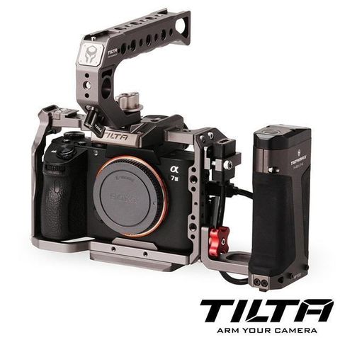 【南紡購物中心】 TILTA 鐵頭 TA-T17-B-G for Sony A7/A9 專用提籠承架 套裝B 鐵頭灰 公司貨