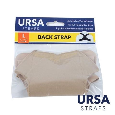 URSA STRAPS 【南紡購物中心】  附內袋背後綁帶 - 肉色 M/L