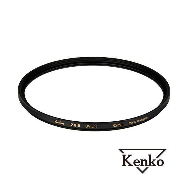 Kenko 【南紡購物中心】  62mm ZXII UV L41 薄框多層鍍膜保護鏡 正成公司貨