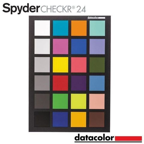 【南紡購物中心】 (福利品)Datacolor Spyder Checkr 24 數位影像校正色卡