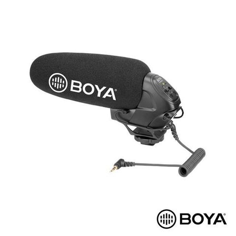 【南紡購物中心】 BOYA 博雅 BY-BM3031 超心型指向 專業槍型麥克風 正成公司貨