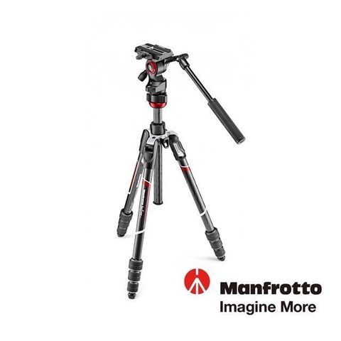 Manfrotto 曼富圖 【南紡購物中心】  Befree Live 碳纖維旋鈕腳架 (MVKBFRTC-LIVE)