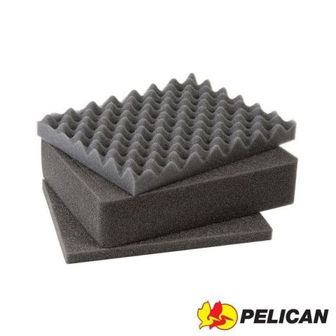 Pelican 派力肯 【南紡購物中心】  1201 三層 泡棉組 適用 1200 氣密箱