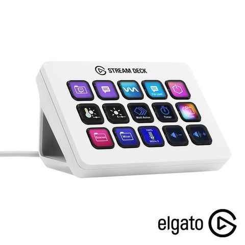 ELGATO 【南紡購物中心】  Stream Deck MK.2 串流直播控制台二代-白色 公司貨